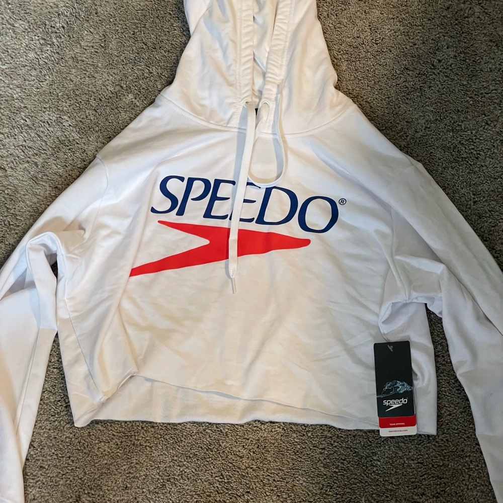 NWT Speedo cropped sweatshirt, size small